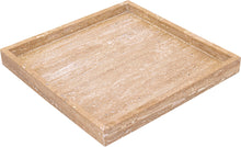 Load image into Gallery viewer, Barletta - Travertine Square Tray - Natural
