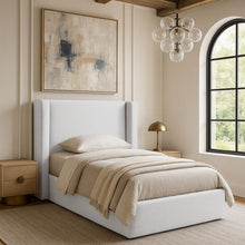 Load image into Gallery viewer, Kendall - Linen Textured Fabric Upholstered Bed
