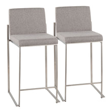 Load image into Gallery viewer, Fuji - Contemporary High Back Counter Stool, Functional Design
