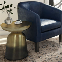 Load image into Gallery viewer, Toby - Metal Accent Table - Gold / Black Ombre
