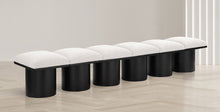 Load image into Gallery viewer, Pavilion - 6 Piece Modular Bench With Black Base
