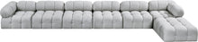 Load image into Gallery viewer, Ames - 7 Piece Boucle Fabric Modular L-Shaped Sectional
