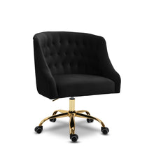 Load image into Gallery viewer, Arden - Office Chair with Gold Legs
