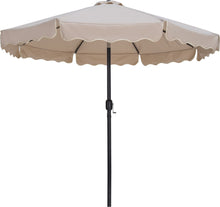 Load image into Gallery viewer, Amalfi - Patio Umbrella - Light Brown Base / Black Pole

