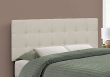 Load image into Gallery viewer, Full Size, Bed Headboard Only Upholstered, Transitional - Beige
