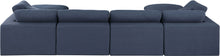 Load image into Gallery viewer, Comfy - 6 Piece Linen Modular Double Chaise Sectional
