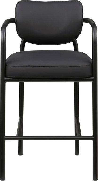 Serava - Vegan Leather Upholstered Bar Stool