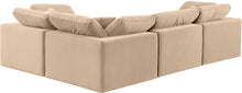 Load image into Gallery viewer, Comfy - 4 Piece Velvet Modular Sectional
