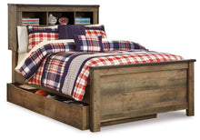 Load image into Gallery viewer, Trinell - Bookcase Storage Bed
