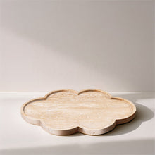 Load image into Gallery viewer, Rimini - Travertine Clover Shaped Tray - Natural
