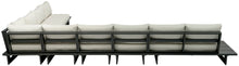 Load image into Gallery viewer, Maldives - 7 Piece Water Resistant Outdoor Patio Modular Sectional With Gray Base
