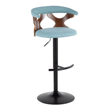 Load image into Gallery viewer, Gardenia - Contemporary Adjustable Barstool, Swivel With Rounded T Footrest (Set of 2)
