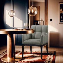 Load image into Gallery viewer, Adrian - Dining Arm Chair (Set of 2) - Black Legs
