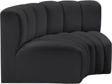 Load image into Gallery viewer, Arc - Faux Leather 2 Piece Modular Sofa
