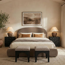 Load image into Gallery viewer, Celine - Upholstered Bed
