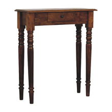 Load image into Gallery viewer, Turned Legs Drawer Console Table
