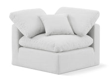Load image into Gallery viewer, Indulge - Linen Corner Chair - White

