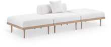 Load image into Gallery viewer, Laguna - 3 Piece Resilient Water Resistant Fabric Outdoor Patio Armless Modular Sofa
