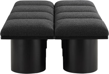 Pavilion - 8 Piece Modular Bench With Black Base