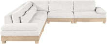 Load image into Gallery viewer, Turin - Chenille Fabric Upholstered Modular Sectional - White

