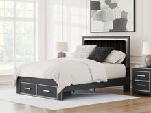 Load image into Gallery viewer, Zuraleus - Upholstered Panel Platform Storage Bed
