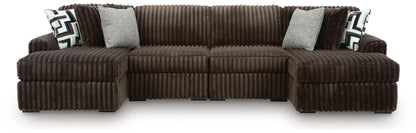 Midnight-Madness - Sectional - Chocolate