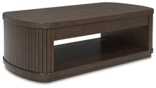 Load image into Gallery viewer, Korestone - Lift Top Cocktail Table - Dark Brown
