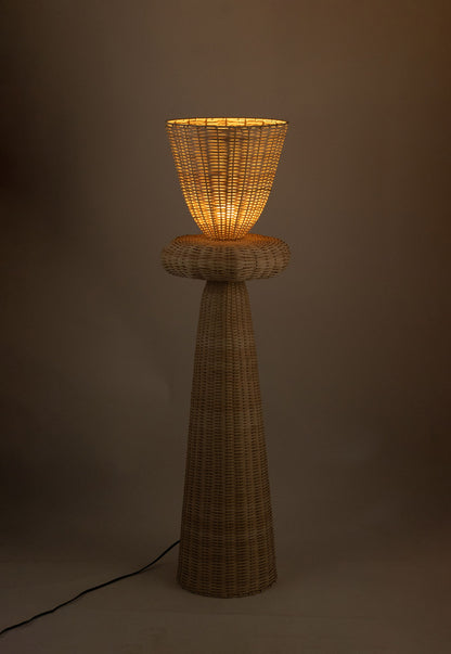 Kindred - Rattan Floor Lamp