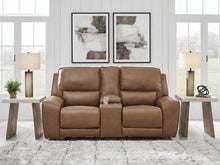 Load image into Gallery viewer, DeepWakes - Power Reclining Loveseat / Console / Adjustable Headrest
