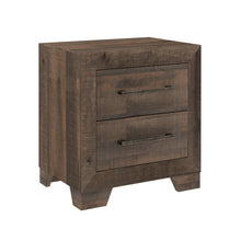 Load image into Gallery viewer, Plinz - 2 Drawer Nightstand - Brown
