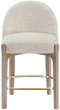 Load image into Gallery viewer, Torino - Counter Stool With Brushed Natural Base
