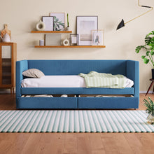 Load image into Gallery viewer, Daybed With Two Drawers And Wood Slat
