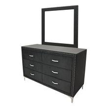 Load image into Gallery viewer, Crown Mark Furniture Lucinda Dresser Mirror in Black
