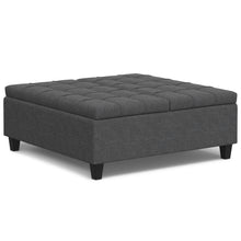 Load image into Gallery viewer, Harrison - Upholstered Coffee Table Storage Ottoman
