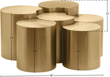Load image into Gallery viewer, Dimple - 20" 6 Piece Modular Coffee Table
