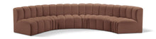 Load image into Gallery viewer, Arc - Faux Leather 6 Piece U-Shaped Modular Sofa
