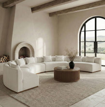 Load image into Gallery viewer, Avanti - Chenille Fabric Upholstered 4 Piece Modular Sectional
