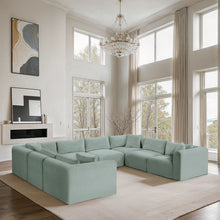 Load image into Gallery viewer, Shaggy - 8 Piece Modular U-Shaped Sectional
