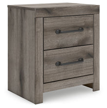 Load image into Gallery viewer, Graystorm - Two Drawer Night Stand - Brown Gray
