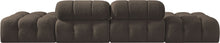 Load image into Gallery viewer, Ames - 4 Piece Boucle Upholstered Modular Sofa With 2 Backless Seats
