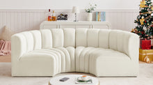 Load image into Gallery viewer, Arc - Velvet 4 Piece U-Shaped Modular Sofa
