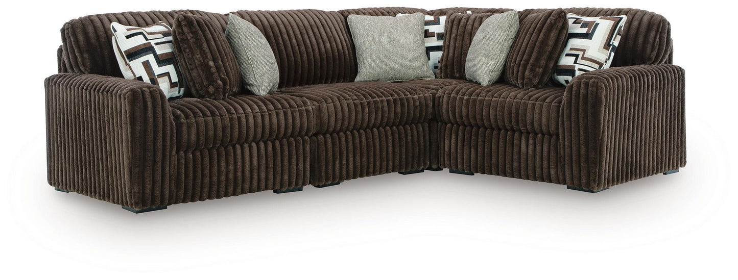 Midnight-Madness - Sectional - Chocolate
