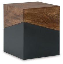 Load image into Gallery viewer, Trailbend - Accent Table - Brown / Gunmetal

