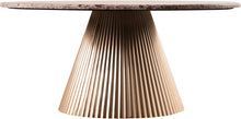 Load image into Gallery viewer, Cindra - Genuine Marble Top And Iron Base Table
