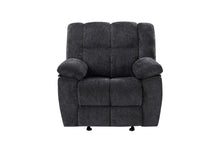 Load image into Gallery viewer, U6000 - 3 Piece Living Room Set (Reclining Sofa / Console Reclining Loveseat / Recliner) - Black
