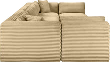 Load image into Gallery viewer, Shaggy - 6 Piece Modular U-Shaped Armless Sectional

