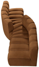 Load image into Gallery viewer, Arc - Velvet 4 Piece Sofa - Saddle

