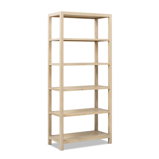 Ellis - 5 Shelf Open Frame Bookcase - Natural