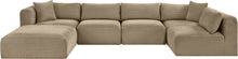 Load image into Gallery viewer, Shaggy - Fabric 6 Piece Modular U-Shaped Sectional
