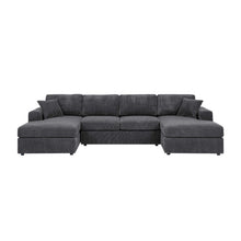 Load image into Gallery viewer, 3 Piece Double Chaise Sectional Sofa
